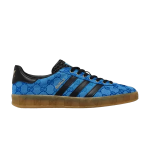 adidas Gucci x Gazelle 'Blue GG Monogram' Sneakers Blue/Black/Light Blue IE2265