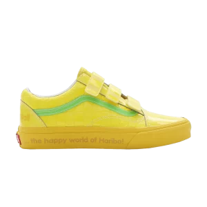 Vans Haribo x Old Skool V 'Goldbears' Sneakers Checkerboard Yellow/Multi VN0A3D29BK2