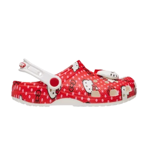 Crocs Hello Kitty x Classic Clog Toddler 'Red Polka Dots' Sneakers Multi 210577 90H