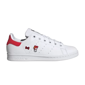 adidas Hello Kitty x Stan Smith Big Kid 'Friends Forever' Sneakers Cloud White/Black/Bright Red HQ1901