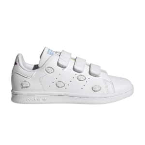 adidas Hello Kitty x Stan Smith Comfort Closure C 'Embroidered Clouds' Sneakers Cloud White/Gray One/Glowing Blue IF7023