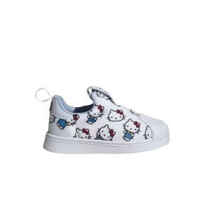 adidas Hello Kitty x Superstar 360 I 'White Allover Print' Sneakers White Cloud/Halo Blue/Glowing Blue IF7019