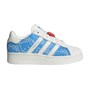 adidas Hello Kitty x Wmns Superstar XLG 'Blue Burst' Sneakers Blue Burst/White/Red IG4477