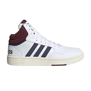 adidas Hoops 3.0 Mid Classic 'White Navy Red' White Cloud/Navy Shadow/Red Shadow HP7895