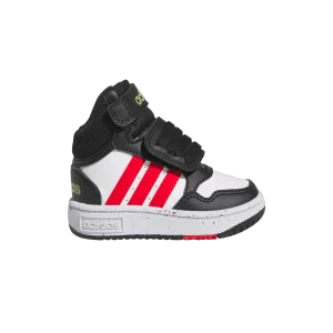 adidas Hoops Mid I 'Black White Vivid Red' Cloud White/Bright Red/Black HR0229