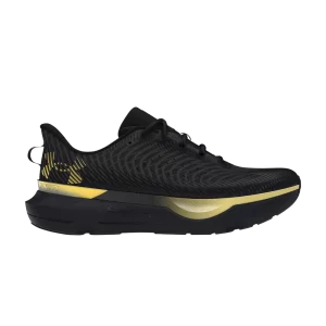 Under Armor HOVR Infinite Pro 'Black Metallic Gold' Sneakers Black/Anthracite/Metallic gold 3028126 001