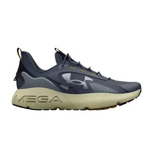 Under Armor HOVR Mega 2 MVMNT 'Grey Lemon Ice' Sneakers Grey/Lemon Ice/Metallic Harbor Blue 3026629 400