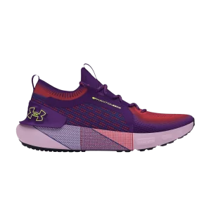 Under Armor HOVR Phantom 3 SE 'Purple Emerite Red Solstice' Emerite Purple/Solstice Red/High Security Yellow 3027770 500