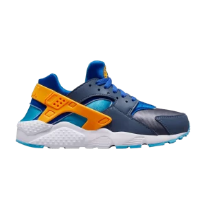 Nike Huarache Run GS 'Diffused Blue Laser Orange' Diffuse Blue/Color Blue/Lightning Blue/Laser Orange 654275 422