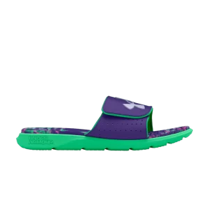 Under Armor Ignite Pro Slide GS 'Vapor Green Celeste' Vapor Green/Cobalt Heritage/Celeste 3027845 300