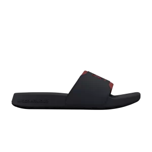 Under Armor Ignite Select Graphic Logo Slide 'Black Cinna Red' Sneakers Black/Cinna Red 3027221 002