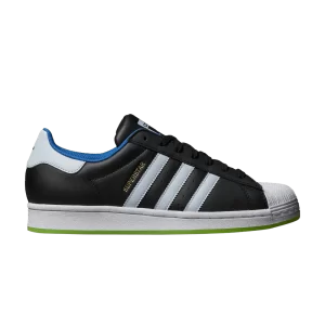 adidas Indigo Herz x Superstar 'Into the Metaverse' Sneakers Black/Halo Blue/Cloud White IE1842