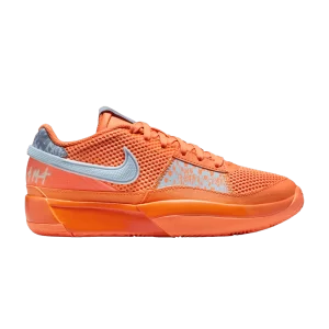 Nike Ja 1 GS 'Mismatched' Sneakers Bright Tangerine/Vapor Green/Light Blue/White DX2294 800