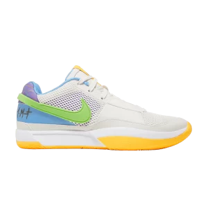 Nike Ja 1 'Trivia' Sneakers Ghost/Action Green/Action Grape/White DR8785 001