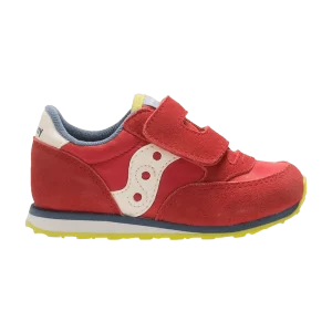 Saucony Jazz Hook & Loop Little Kid 'Red Blue Lime' Sneakers Red/Blue/Lime ST57061