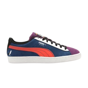 Puma Jeff Staple x Suede 'Create from Light' Sneakers Limoges/Inca Gold/Vivid Violet/Emberglow 387355 01