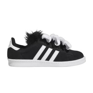 Jeremy Scott x adidas Campus 80s 'Bones – Black 'Sneakers Black/White/White HQ4493