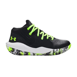 Under Armor Jet '21 PS 'Black Lime 'Sneakers Black/White 3024795 007