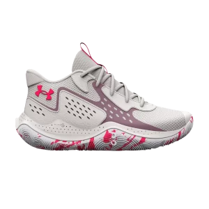 Under Armor Jet '23 GS 'White Clay Misty Purple 'Sneakers White Clay/Hazy Purple 3026635 300