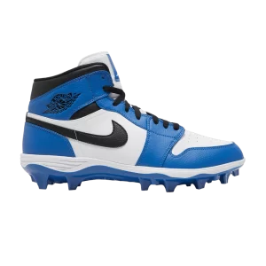 Air Jordan 1 Mid TD Cleat 'White Black Royal' White/Black/Royal FJ6805 104