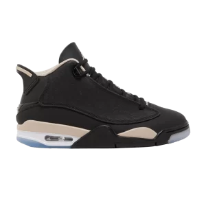 Air Jordan Dub Zero 'Black Fossil Stone' Sneakers Black/White/Fossil Stone 311046 021