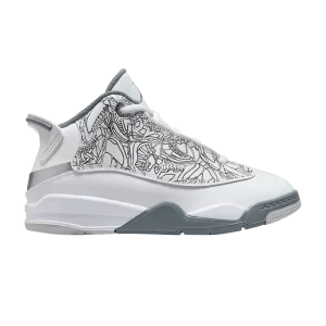 Air Jordan Dub Zero PS 'White Cool Grey' White/Metallic Silver/Neutral Gray/Cool Gray DV1359 107