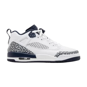 Air Jordan Spizike Low GS 'Obsidian' Sneakers White/Pure Platinum/Obsidian FQ3950 104