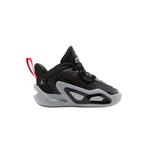 Air Jordan Tatum 1 TD 'Old School' Sneakers Black/Metallic Silver/Wolf Grey/Anthracite/Siren Red FQ8136 001