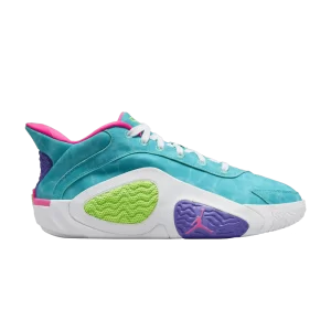 Air Jordan Tatum 2 GS 'Wave Runner' Hyper Jade/White/Hyper Pink/Green Strike HJ7382 303