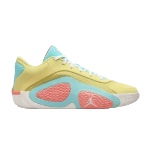 Air Jordan Tatum 2 'Lemonade' Sneakers Light Lemon/Sail/Aurora Green/Atomic Pink FJ6457 700