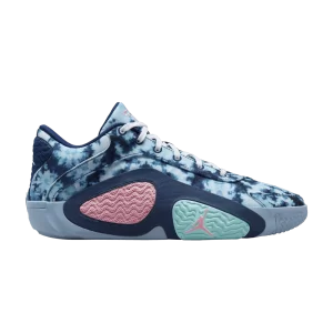 Air Jordan Tatum 2 PF 'Denim' Sneakers Void Blue/Leche Blue/Tropical Twist/Bleached Coral HJ4421 400