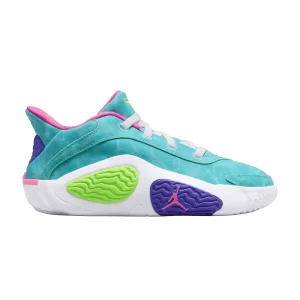 Air Jordan Tatum 2 PS 'Wave Runner' Sneakers Hyper Jade/White/Hyper Pink/Green Strike HJ7383 303