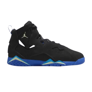 Air Jordan True Flight PS 'Black Hyper Royal' Black/Hyper Royale/Photo Blue/Barely a Volt 343796 074