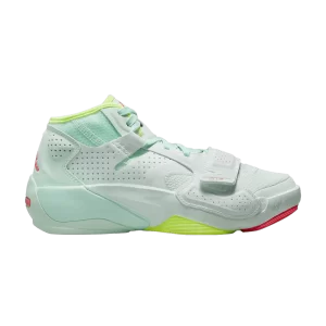 Air Jordan Zion 2 GS 'Spring Hoops' Barely Green/Crimson Flash/Volt/Mint Foam DV0992 367