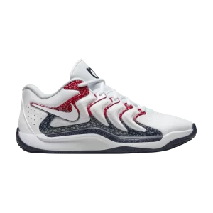 Nike KD 17 'USA' Sneakers White/University Red/Obsidian FJ9487 101