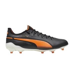 Puma King Ultimate Cruyff FG AG 'Legend Pack 'Sneakers Black/White/Ricky Orange/Gold/Matte Ivory 107826 01