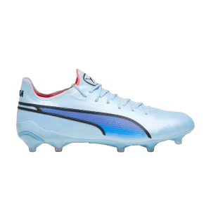 Puma King Ultimate FG AG 'Breakthrough Pack – Silver Sky 'Sneakers Silver Sky/Black/Fire Orchid 107563 02