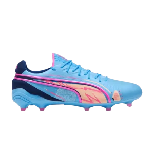 Puma King Ultimate FG AG 'Volume Up Pack 'Sneakers Glowing Blue/Poison Pink/Burning Blue 108069 01