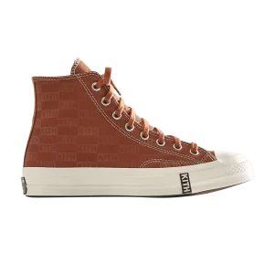 Converse Kith x Chuck 70 High 'Gingerbread Monogram' Sneakers Gingerbread/Egret A06884C