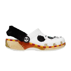 Crocs Kung Fu Panda x Classic Clog Kids 'Po' Sneakers White 209463 100