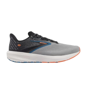 Brooks Launch 10 2E Wide 'Black Gray Orange' Black/Grey/Orange Clownfish 110409 2E 019