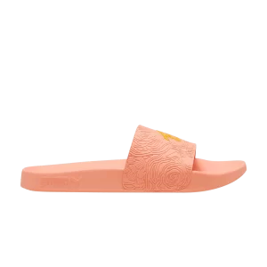 Puma Leadcat 2.0 Stewie 3 Slide 'Fluro Peach' Peach Blossom/Yellow Fizz 392289 01