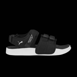 Puma Leadcat City Sandal 'Black White' Sneakers Black/White 389079 01