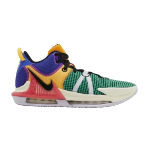 Nike LeBron Witness 7 'Multi-Color' Vibrant Violet/Sea Coral/Oxygen Purple/Black DM1123 501