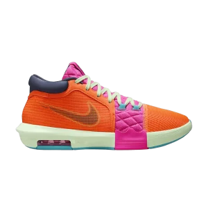 Nike LeBron Witness 8 'Total Orange Laser Fuchsia' Total Orange/Laser Fuchsia/Vapor Green/Thunder Blue FB2239 800