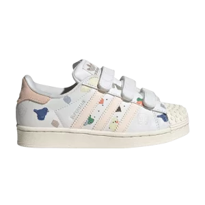 adidas LEGO x Superstar CF J 'Bricks And Figurine – White Wonder Quartz 'Sneakers White Shoes/Wonderful Quartz/White Core IF2202