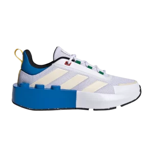 adidas LEGO x Tech Runner Big Kid 'White Shock Blue' White Cloud/Miracle White/Shock Blue HP5883