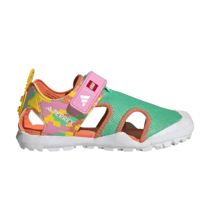 adidas LEGO x Terrex Captain Toey J 'Green Glow Orchid' Sneakers Green Glow/Bliss Orchid/Coral Seeds HQ5848