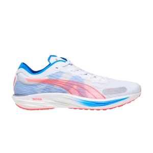 Puma Liberate Nitro 2 'White Fire Orchid' Sneakers White/Ultra Blue/Fire Orchid 377315 06