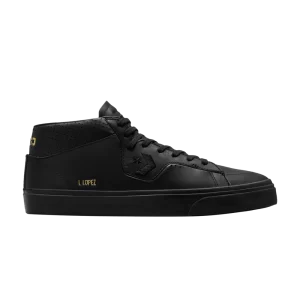 Converse Louie Lopez Pro Mid 'Mono Leather – Triple Black 'Sneakers Black/Black/Black A05089C